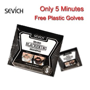 2019 New Sevich Black Beard Hair Color Cream Instant Dye ...
