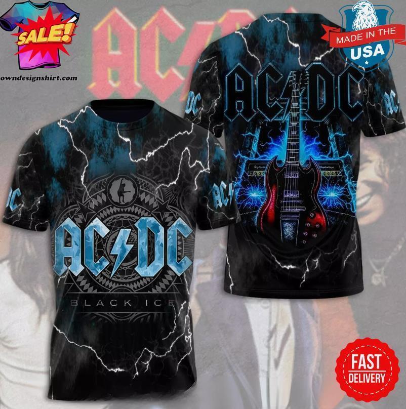 Rare AC DC Band shirt 3d all printed 3d   hot 3d shirt  cute cute