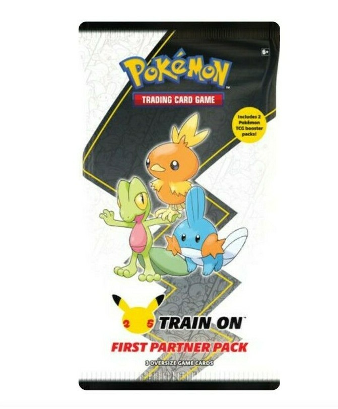 pokemon trading card game train on first partner pack 2021 Pokmon style promo cards consisting of beloved first partner Pokemon from the Kanto Unboxing: Pokemon Trading Card Game