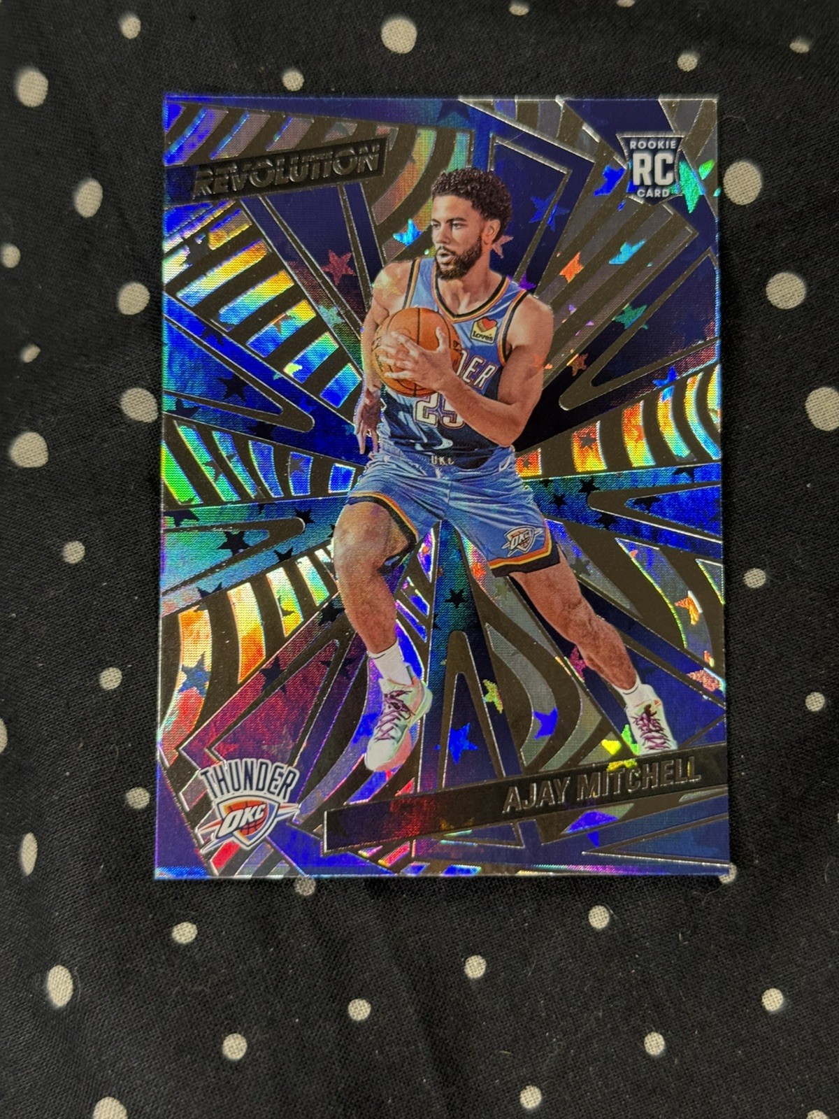 Ajay Mitchell 2024-25 Panini Revolution Rookie Astro #122 Oklahoma City Thunder