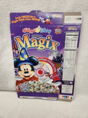 2003 Kelloggs Disney Mickeys Magix Cereal Box With Music CD 1 Of 3
