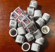 10 Roll Of 100 U.s. Flag First Class Us Postage Stamps New Seal 2023 2024