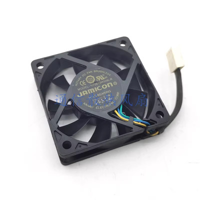 1PCS JAMICON KF0615H1HK-R 12V 2.3W 4-Wire 6cm 6015 Chassis Cooling Fan