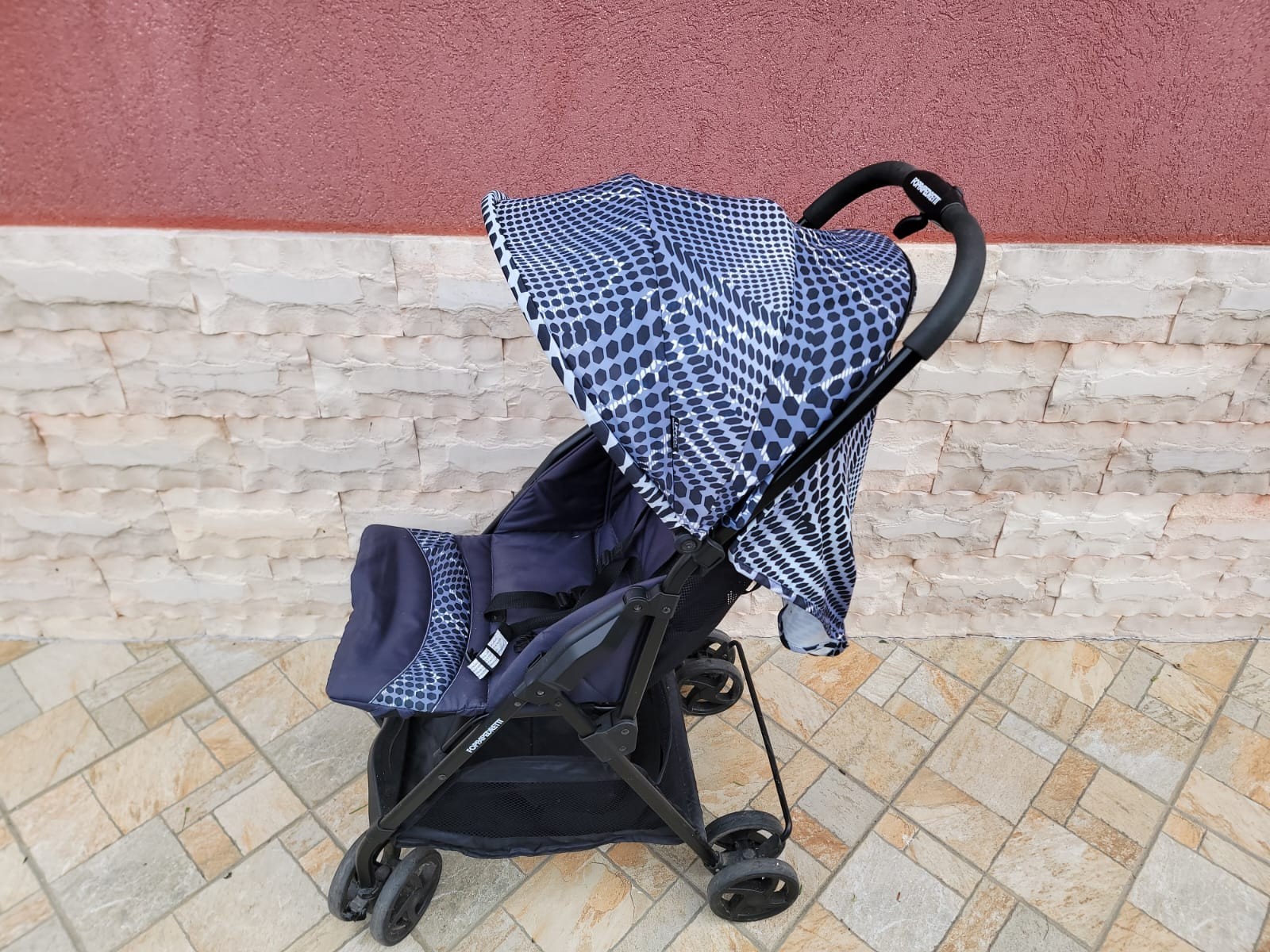 Passeggino Foppapedretti Leggero e Compatto Blu foto 2