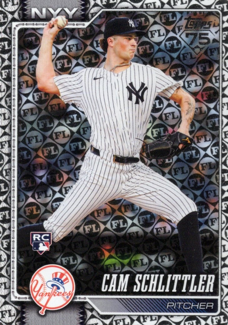 2026 Topps Series 1 - Cam Schlittler #111 Spring Training (RC)