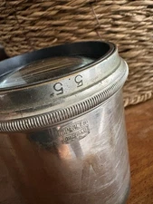 Antique Spencer Lens Co. Magnifying Lens 5.5” Buffalo NY Vintage Scientific