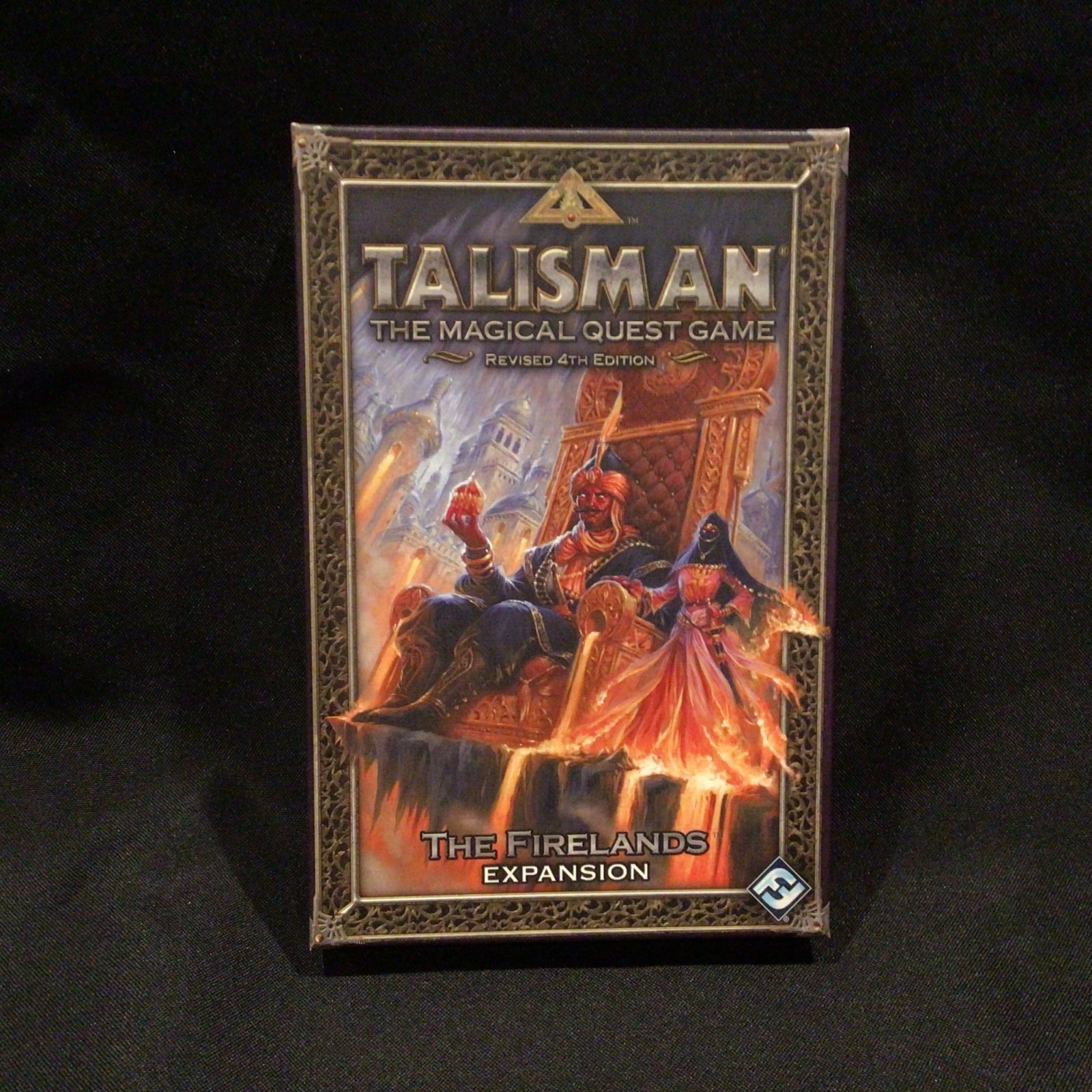 NUEVO/CAJA ABIERTA FFG Talismán Revisado 4ta Edición Juego THE FIRELANDS Expansión