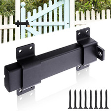 7.5" Heavy Duty Security Slide Latch Lock, Flip Gate Latch Lock with Padlock ...