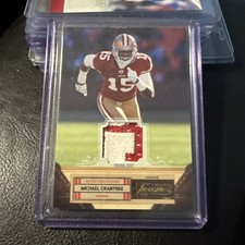 2011 Panini Timeless Treasures Michael Crabtree Game Used Patch Jersey #/25 SSP