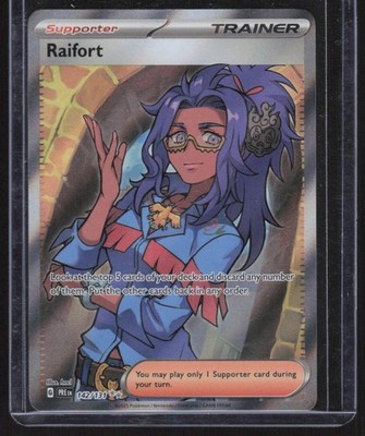 2025 Scarlet & Violet Series - Prismatic Evolutions Raifort Ultra Rare #142