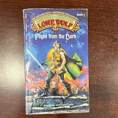 Lone Wolf Book 1 Flight from the Dark Paperback Joe Dever & Gary Clark