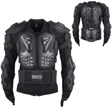 Motorcycle Protective Jacket Full Body Armor, Chest Spine Protection Dirt Bik...