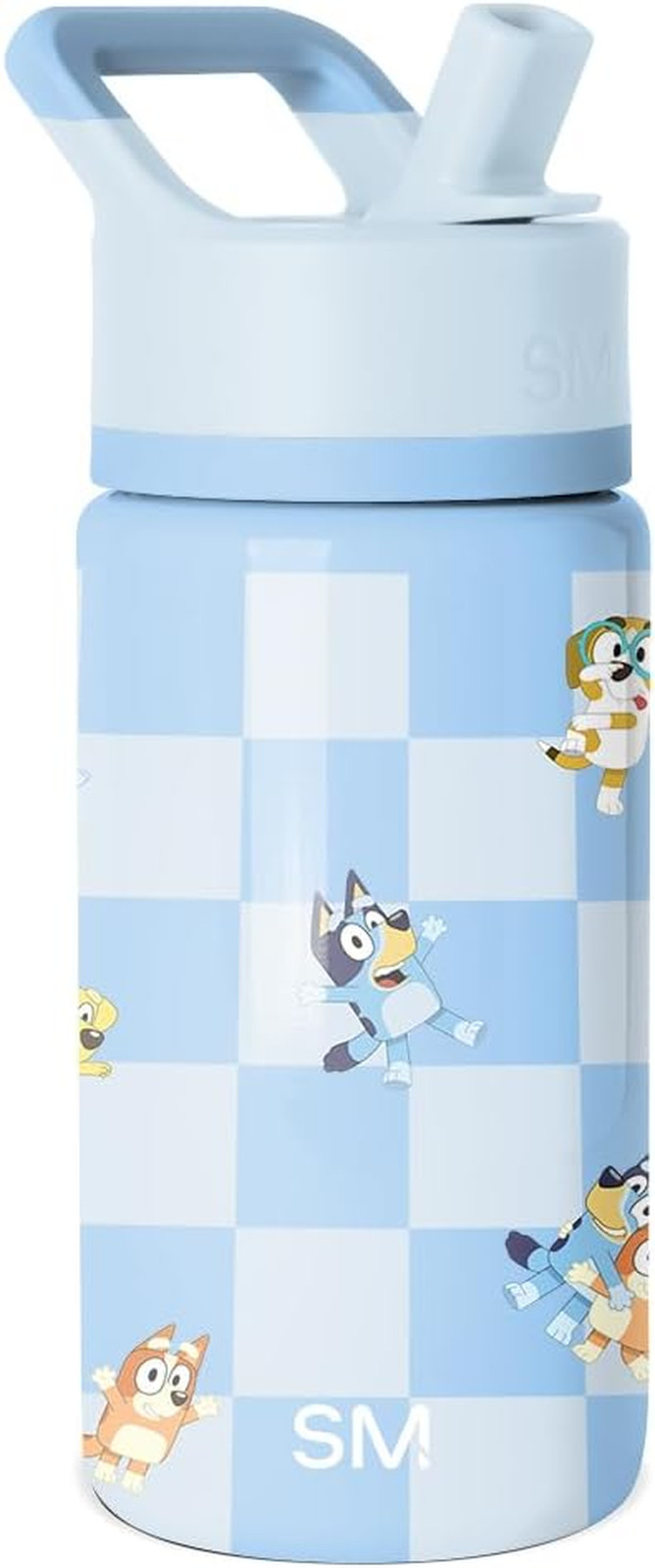 14oz Bluey Stainless Steel Straw Lid Insulated