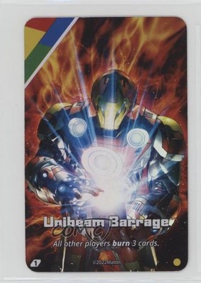 2022 Mattel Marvel Uno Ultimate Iron Man Iron Man Unibeam Barrage 2f4