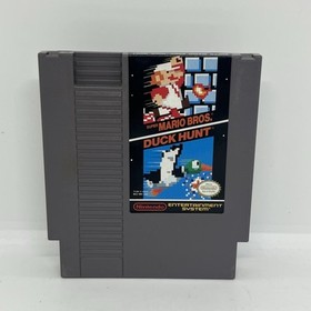 NES Lot Of 4 Games Mario Bros 5 Screw, Duck Hunt, Super Mario Bros 2, DrX Tested