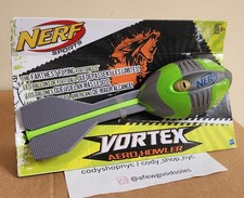 Genuine Vintage Nerf Vortex Aero Howler Football Green Whistle Hasbro 2012 NEW