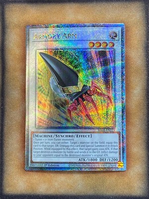 Yugioh Armory Arm RA03-EN213 Quarter Century Rare 1st Ed NM