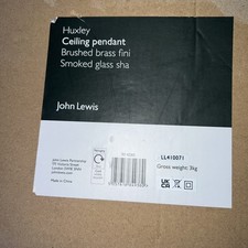 Replacement Base for John Lewis Huxley 6 Light Ceiling Light, Brushed Brass base