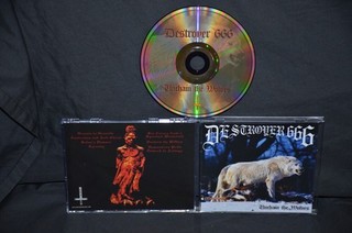 Destroyer 666 'Unchain the Wolves' Blue Disc