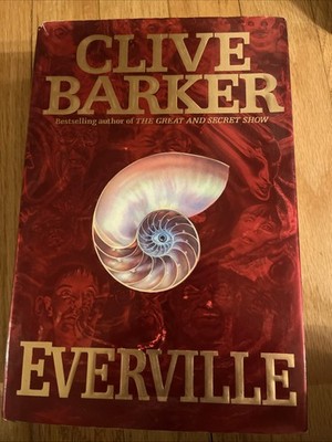 Everville by Clive Barker 1994 Harper 1st Edition HCDJ BCE Book Good!