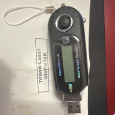 Digital MP3 Player USB Black Voice Recorder MP3 WMA Headphone Jack