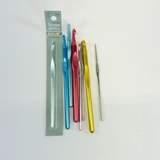 Susan Bates Silvalume Aluminum 7 Crochet Hook...