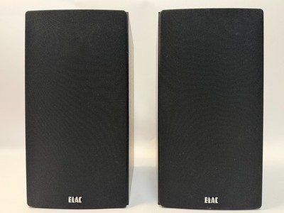 ELAC Debut 2.0 DB62-BK Bookshelf Speakers Pair Black B6.2 Tested! Excellent!