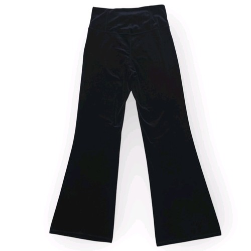 Pantaloni svasati Athleta Elation velluto donna M nero velluto tempo libero salotto - Foto 1 di 9
