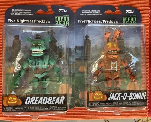 Funko Five Nights At Freddy's Curse Of Dread Bear & Jack-O-Bonnie 6'' Brand New