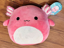 Squishmallow Kellytoy Plush Archie The Pink Axolotl Exclusive 8" Inch RARE