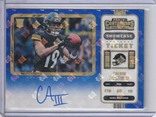 Calvin Austin III 2022 Panini Contenders Variation Showcase Ticket Rc Auto