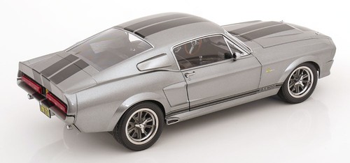 KK Scale 1/12 FORD MUSTANG SHELBY GT500 ELEANOR 1967 GREY "GONE IN 60 SECONDS" - Picture 2 of 8