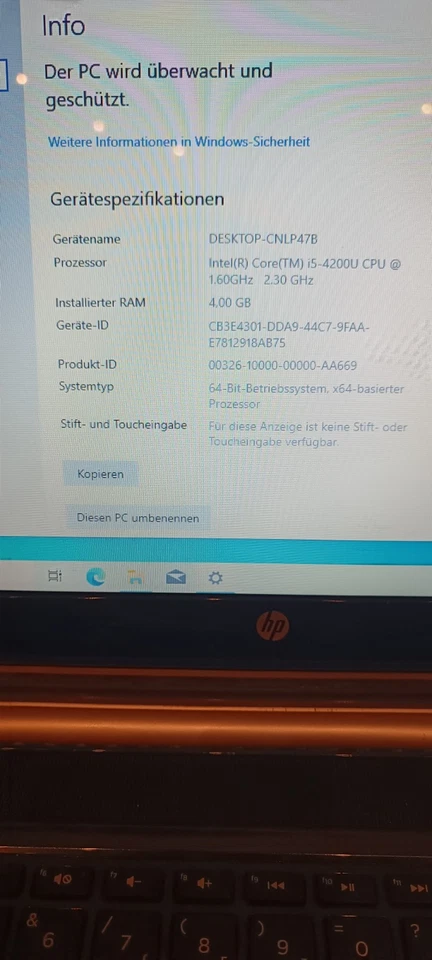 HP Pavilion 15-n224eg - Core i5 - HDD da 1 TB - Windows 10 - Notebook/Laptop - Immagine 4 di 4