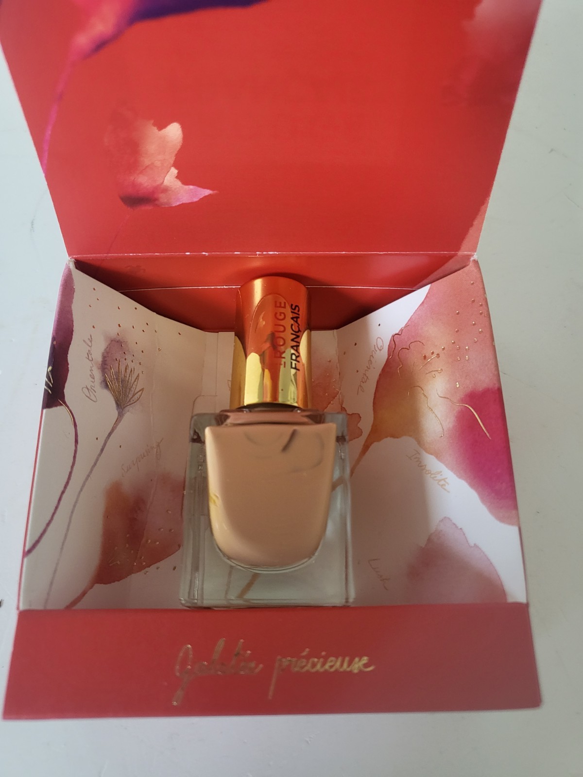 Vernis nude précieux LE ROUGE FRANCAIS pigment végétal n° 997 10.5ml