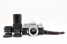  Exc 5 MINOLTA SRT SUPER/ROKKOR-PF 50mm f1.7/TELE ROKKOR 200mm f4 From JAPAN