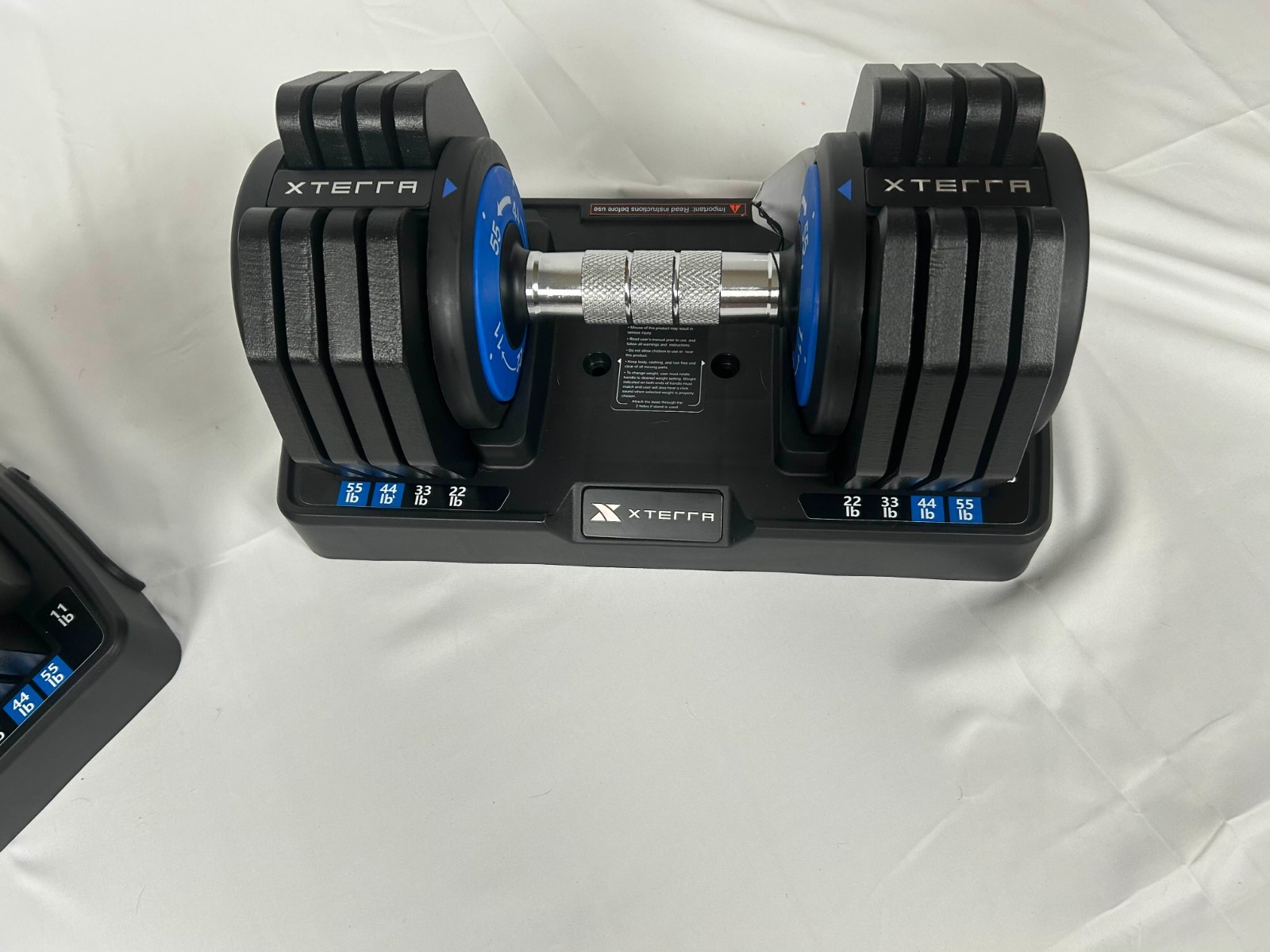 XTERRA 55 lb Adjustable Dumbbell - Slightly Used | Limited Availability