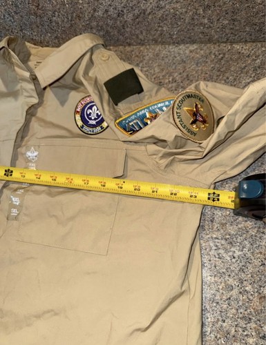 NEW  Scouts Of America BSA Uniform Shirt Ladies 1XL Patches Short Sleeve Atlanta - Picture 7 of 9