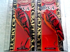 (LOT OF 2)-LUCKY CRAFT FAT CB B.D.S.4 F / 3" & 3/4OZ in TO CRAW COLOR
