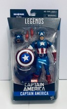 2015 HASBRO-MARVEL LEGENDS CAPTAIN AMeriCA 6  ACTION FIGURE w  BAF RED SKULL