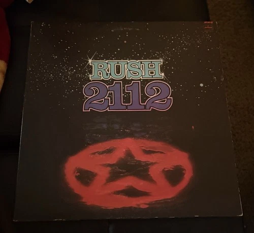 Vintage 1976 Rush 2112 Vinyl Mercury Records Original