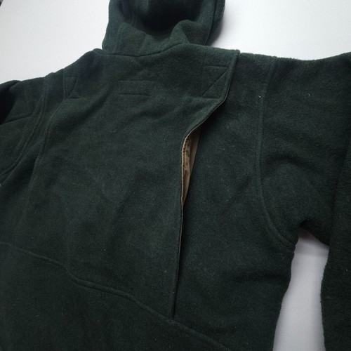 Vtg Columbia Heavy Wool Zip Jacket Mens Large Field Bush Chore Barn Hunting - Picture 11 of 11