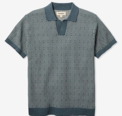 Jacquard Johnny Collar Polo-a different look that still stays true to tradition.