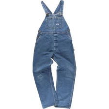 Vintage 1980'S Big Smith denim overalls made in the USA men's size W37