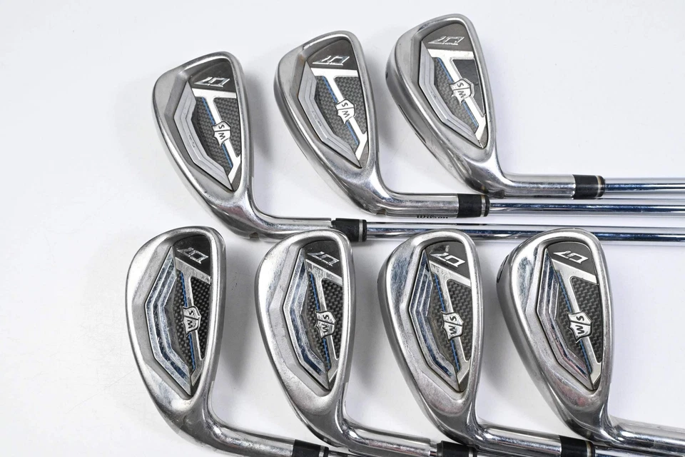 Left Hand Wilson D7 Irons / 5-PW+GW / Regular Flex KBS Tour 80 Shafts - Image 2 of 4