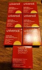 INVISIBLE TAPE LOT of 7 boxes 3/4 inch x 1000 inch Dispenser Refill BY Universal