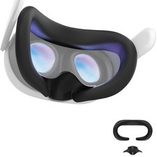 VR Silicone Face Pad Cover,Anti Leakage Nose Pad,for Meta Quest 3,Face Cushion