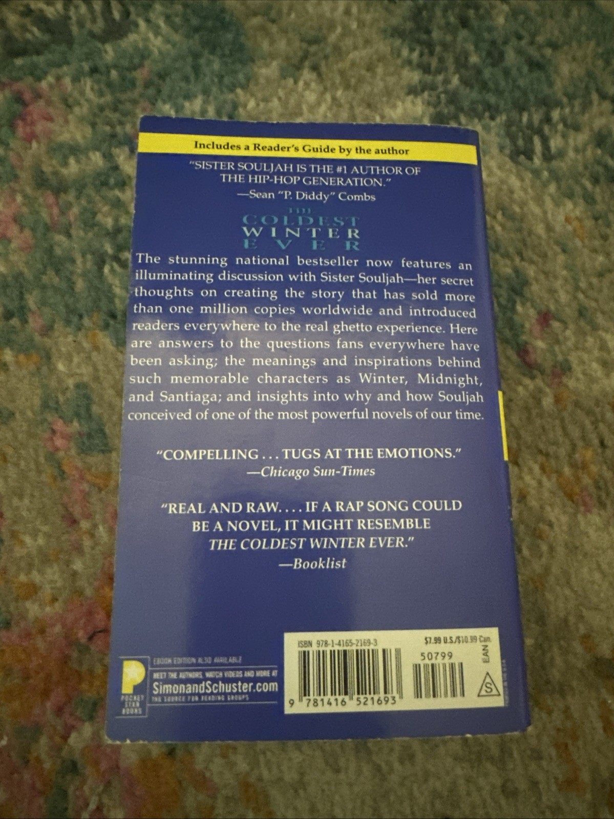 Coldest Winter Ever by Sister Souljah (2001, Trade Paperback)