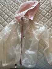 Aztec Diamond Transparent&pink Equestrian Riding Jacket Age 8-9 Years