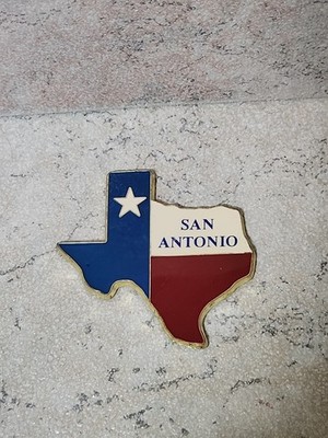San Antonio Texas Souvenir Metal Fridge Magnet                         2cntr3