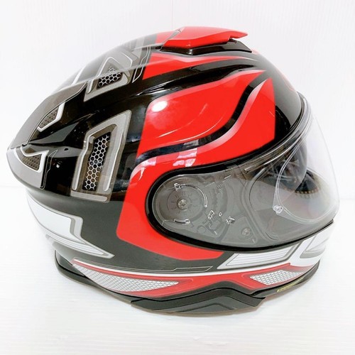 SHOEI GT-Air II NOTCH TC-1 Full Face Helmet XL Size Black Red Off-Road Japan - Picture 8 of 20